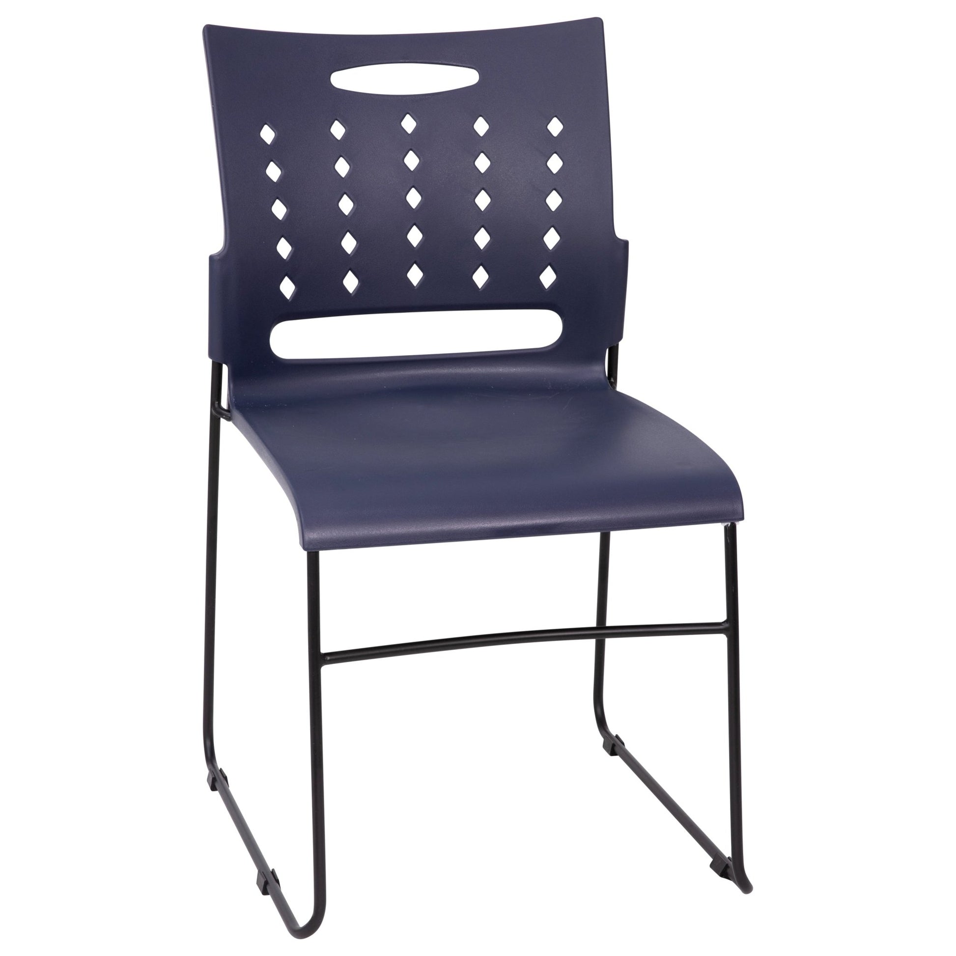 HERCULES Series 881 lb. Capacity Sled Base Stack Chair with Air-Vent Back - SchoolOutlet