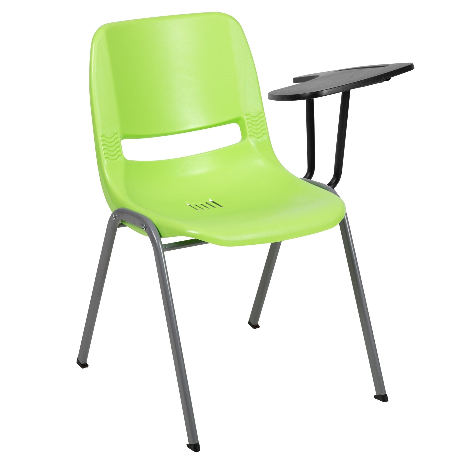 HERCULES Ergonomic Shell Chair with Left Handed Flip-Up Tablet Arm - SchoolOutlet