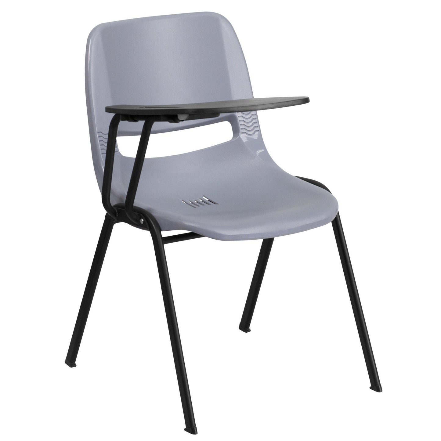HERCULES Ergonomic Shell Chair with Right Handed Flip-Up Tablet Arm - SchoolOutlet