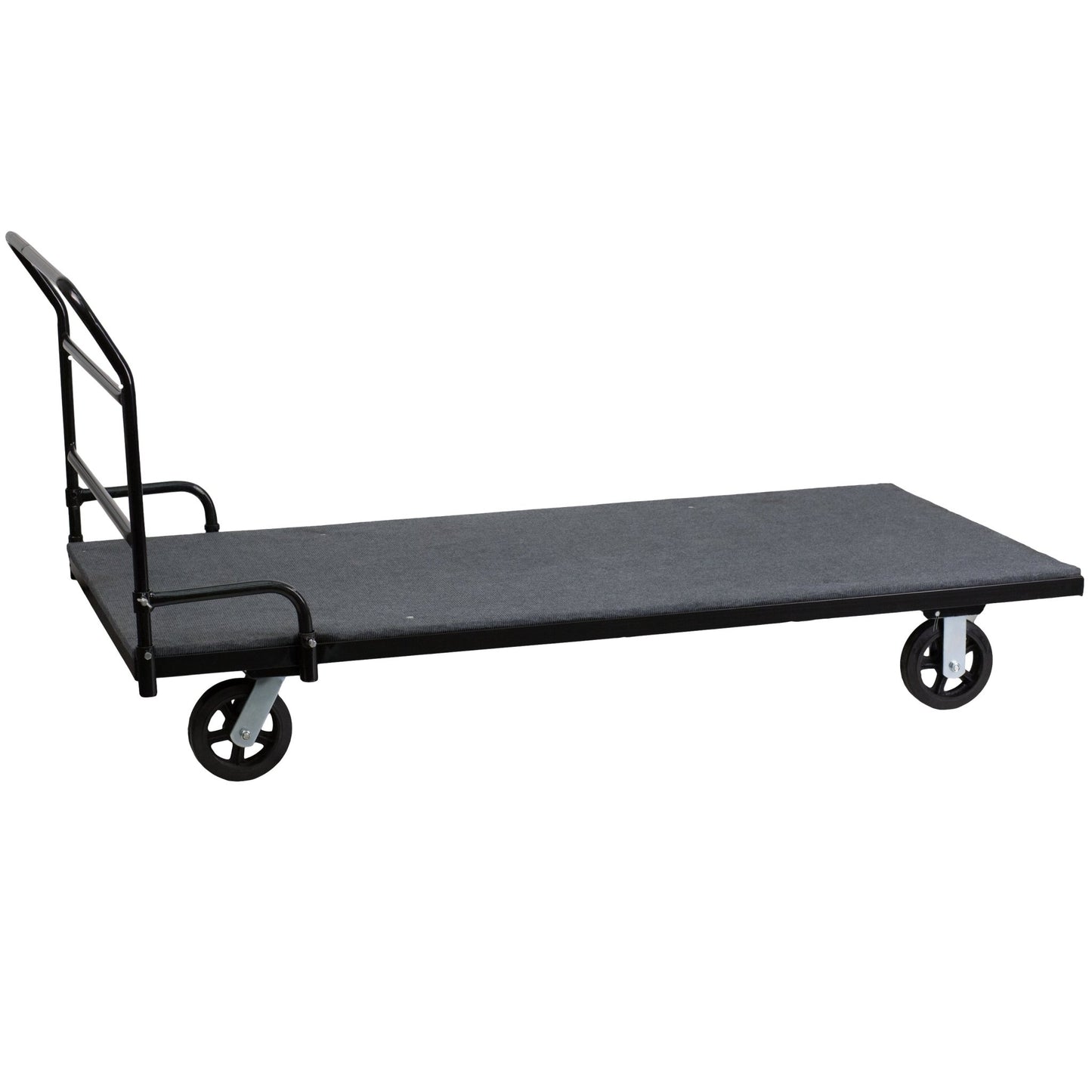 Neena Folding Table Dolly with Carpeted Platform for Rectangular Tables - SchoolOutlet