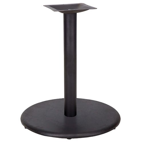 Flash Furniture 24'' Round Restaurant Table Base with 4'' Dia. Table Height Column(FLA-XU-TR24-GG) - SchoolOutlet
