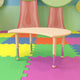 Crescent Shape Pre-school Activity Tables