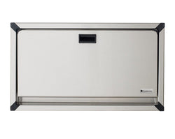 Foundations Stainless Steel Horizontal Diaper Changing Station - Surface Mount (FOU-100SSC-SM)