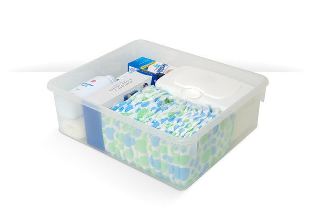 Foundations Storage Bins For Changing Tables & Diaper Organizers - 12 Pack (FOU-9501196) - SchoolOutlet