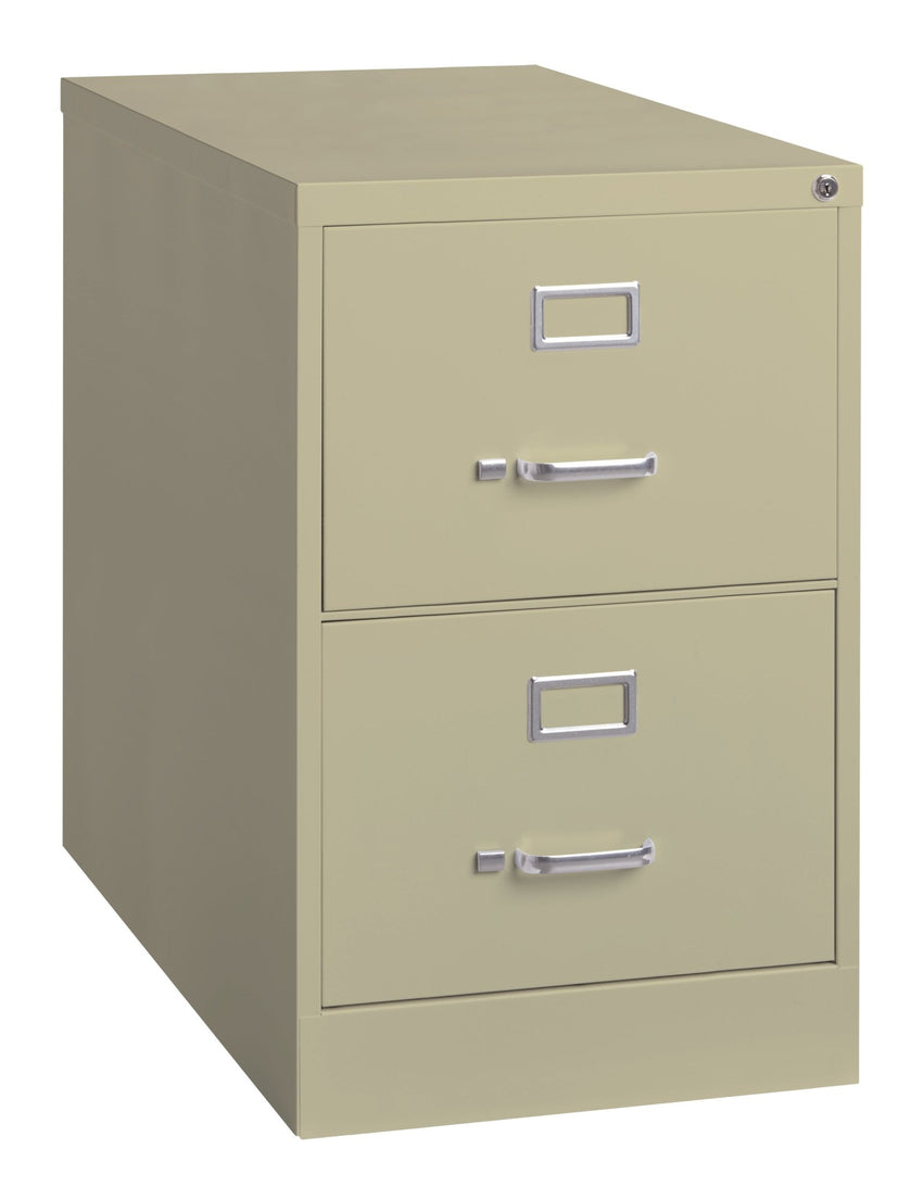 Hirsh 25" Deep Legal Width Metal Vertical File Cabinet, Commercial Grade - SchoolOutlet