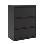 Hirsh 30 Inch Wide Metal Lateral File Cabinet for Home and Office, Holds Letter, Legal and A4 Hanging Folders - SchoolOutlet