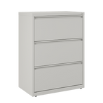 Hirsh 30 Inch Wide Metal Lateral File Cabinet for Home and Office, Holds Letter, Legal and A4 Hanging Folders - SchoolOutlet