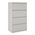 Hirsh 30 Inch Wide Metal Lateral File Cabinet for Home and Office, Holds Letter, Legal and A4 Hanging Folders - SchoolOutlet