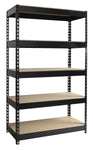 Iron Horse 3800 Riveted Steel Shelving, 5-Shelf Unit, 16