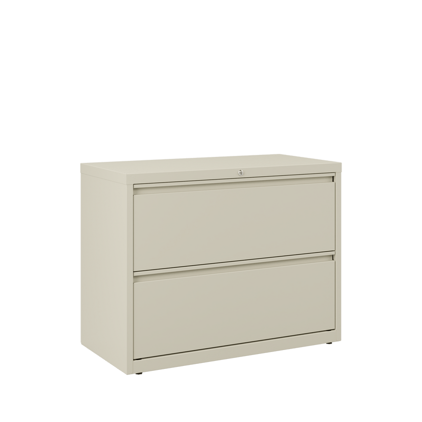 Hirsh 36 Inch Wide Metal Lateral File Cabinet for Home and Office, Holds Letter, Legal and A4 Hanging Folders - SchoolOutlet