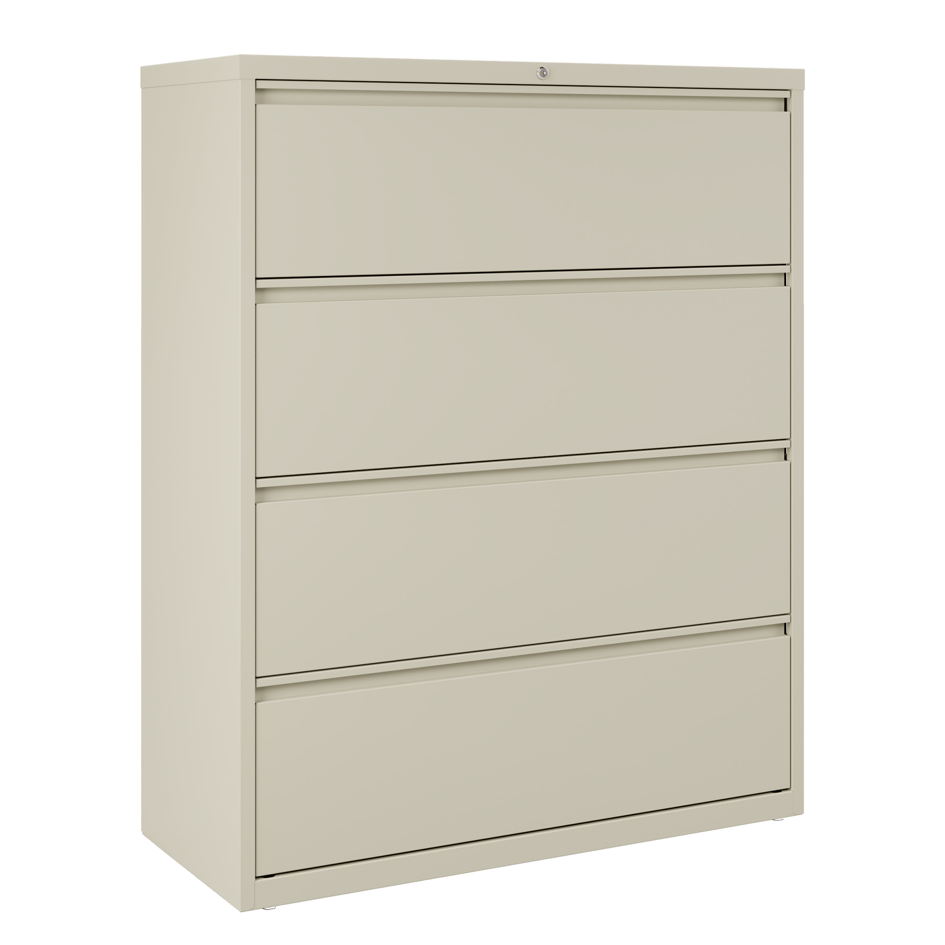 Hirsh 42 inch Wide Metal Lateral File Cabinet for Home and Office, Holds Letter, Legal and A4 Hanging Folders - SchoolOutlet