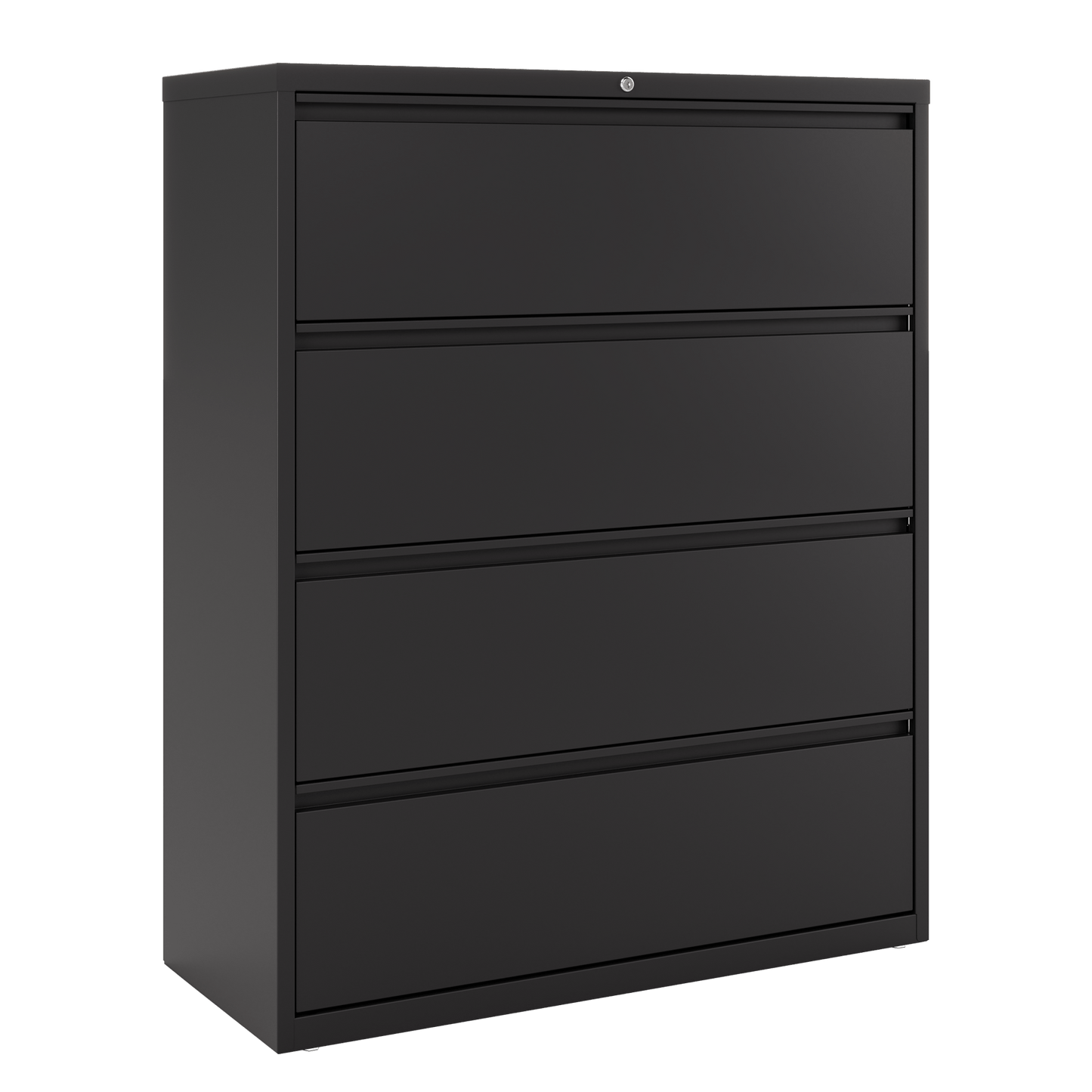 Hirsh 42 inch Wide Metal Lateral File Cabinet for Home and Office, Holds Letter, Legal and A4 Hanging Folders - SchoolOutlet