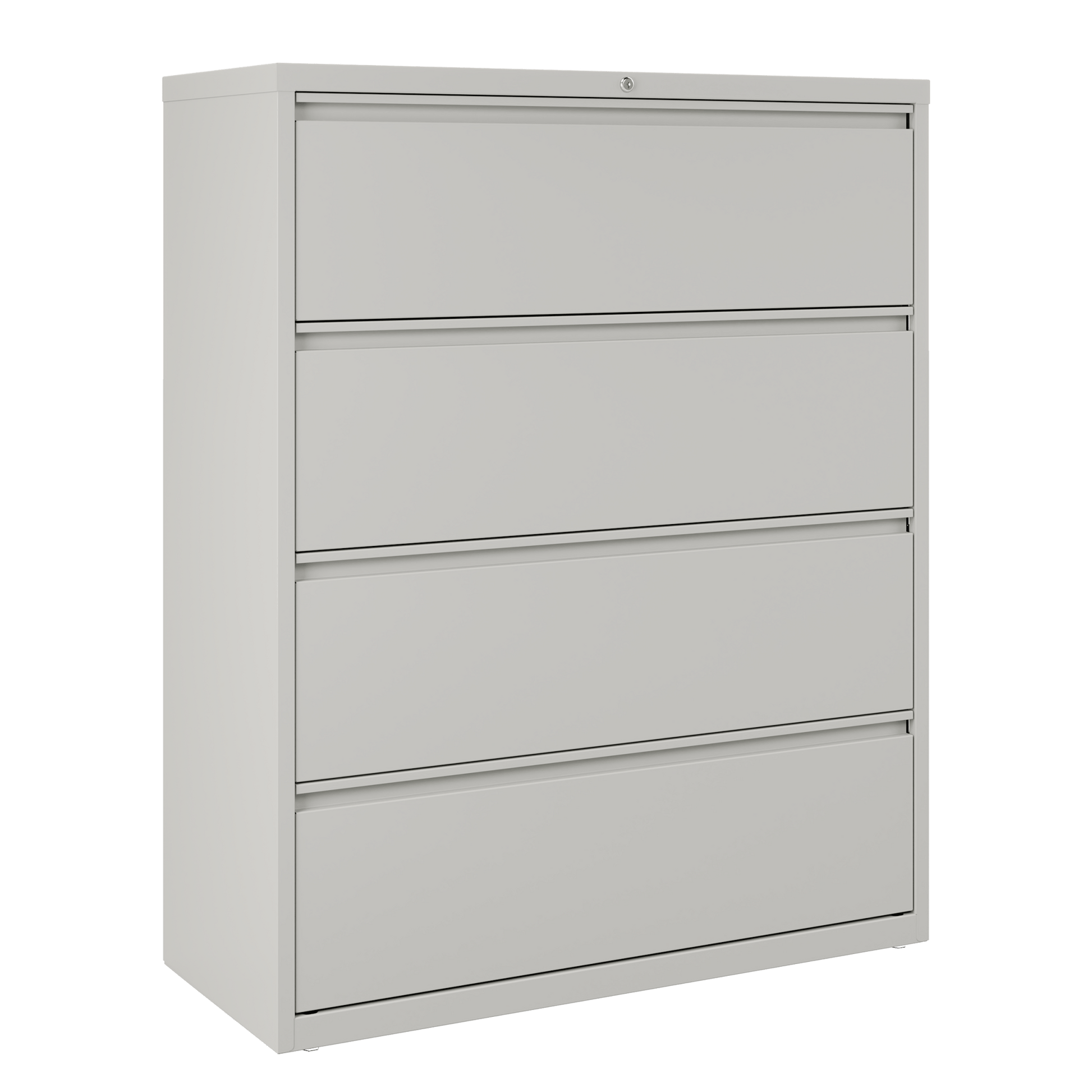 Hirsh 42 inch Wide Metal Lateral File Cabinet for Home and Office, Holds Letter, Legal and A4 Hanging Folders - SchoolOutlet