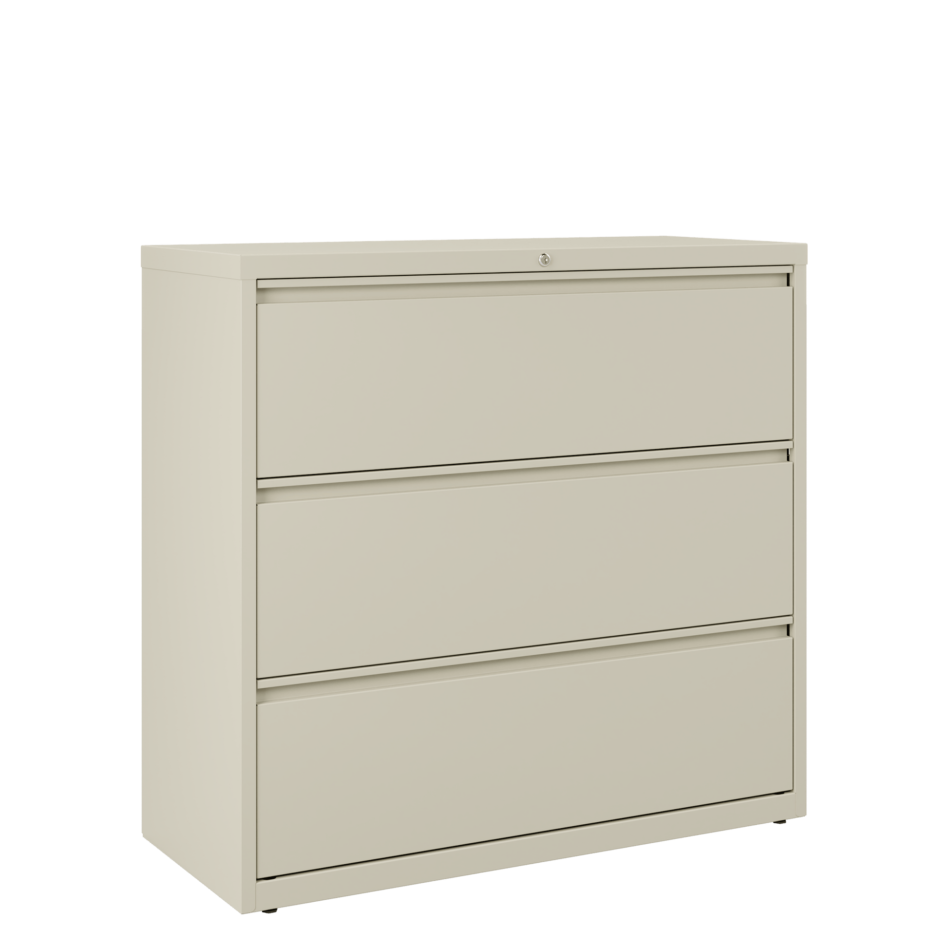 Hirsh 42 inch Wide Metal Lateral File Cabinet for Home and Office, Holds Letter, Legal and A4 Hanging Folders - SchoolOutlet