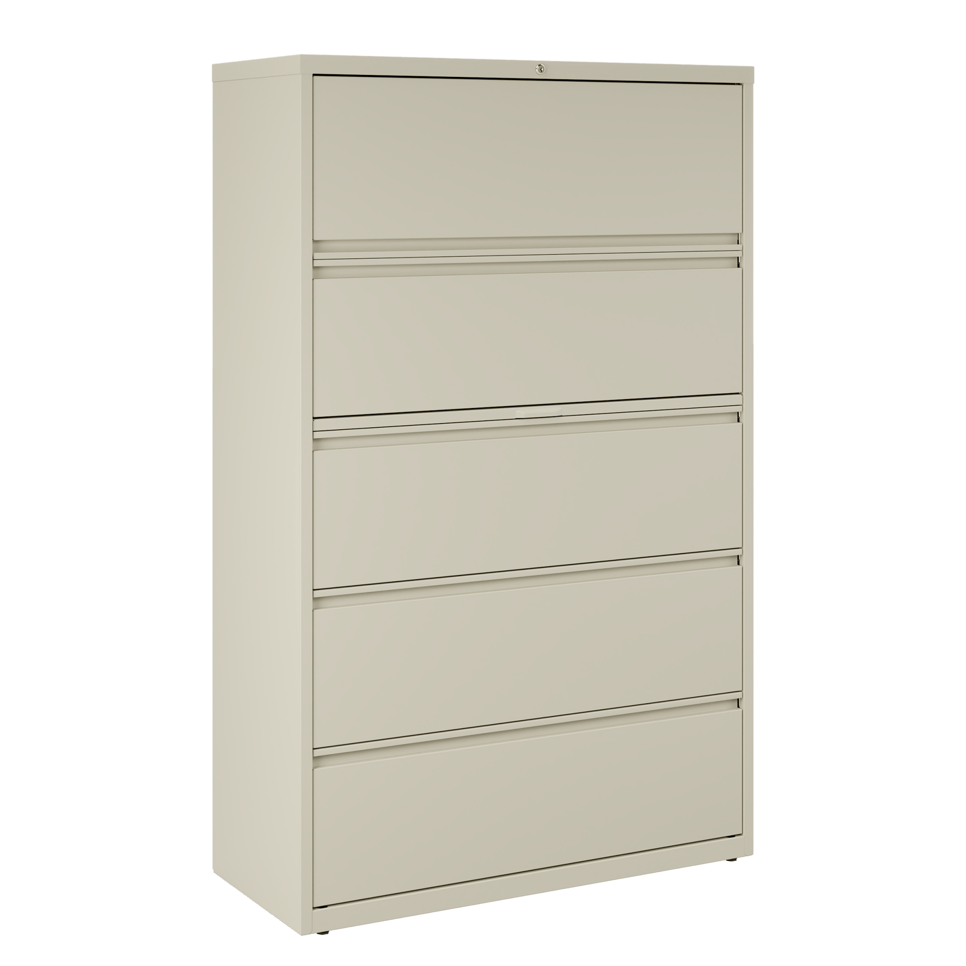 Hirsh 42 inch Wide Metal Lateral File Cabinet for Home and Office, Holds Letter, Legal and A4 Hanging Folders - SchoolOutlet