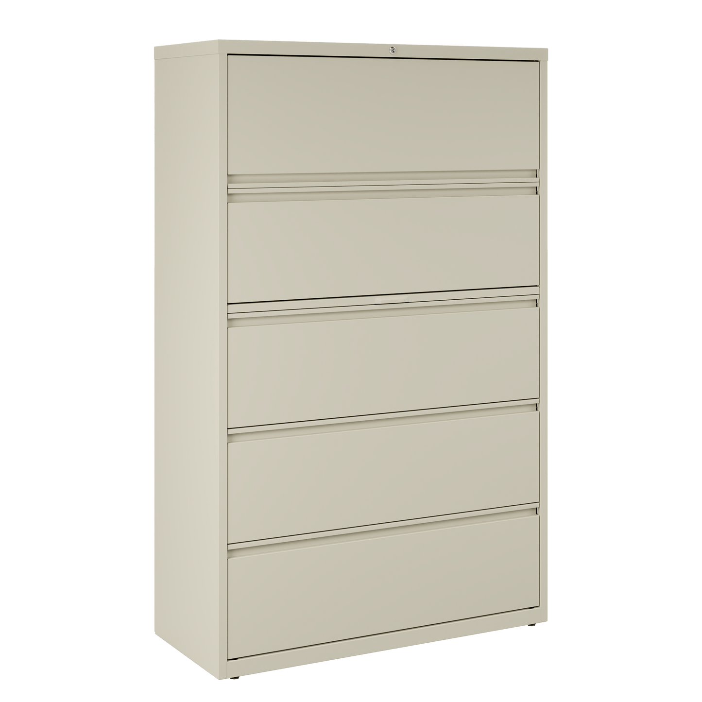 Hirsh 42 inch Wide Metal Lateral File Cabinet for Home and Office, Holds Letter, Legal and A4 Hanging Folders - SchoolOutlet