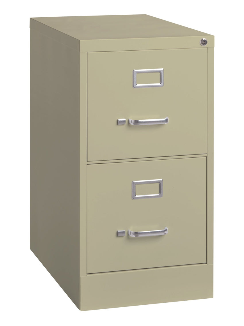 Hirsh 22" Deep Letter Width Vertical File Cabinet, Commercial Grade - SchoolOutlet