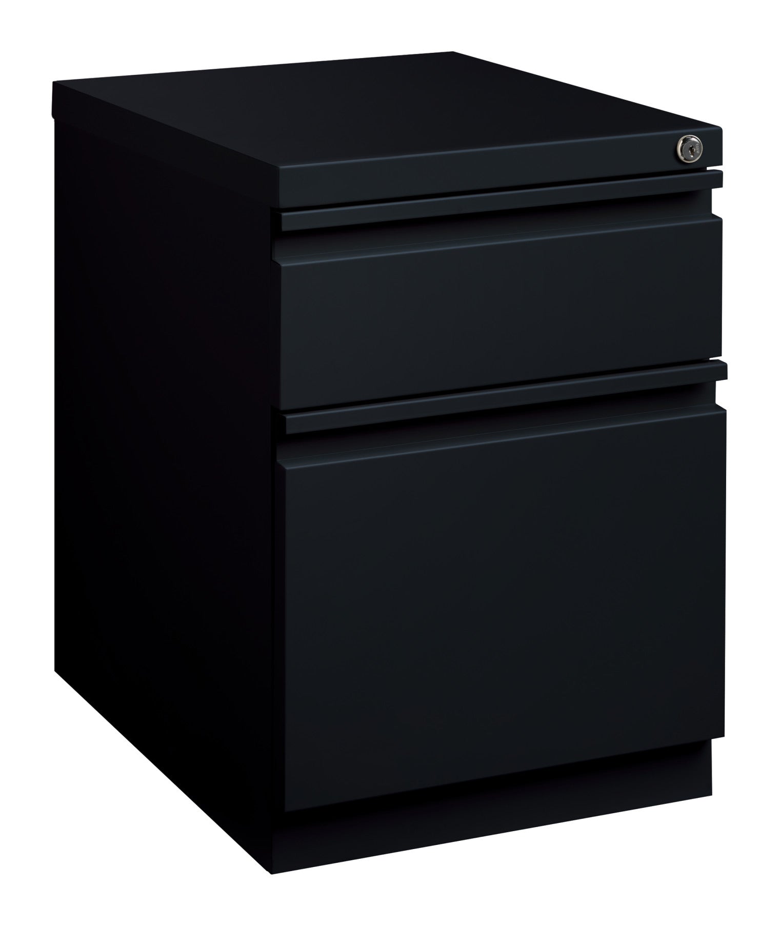 Hirsh 20" Deep Mobile Pedestal File Cabinet 2 Drawer Box-File, Letter Width - SchoolOutlet