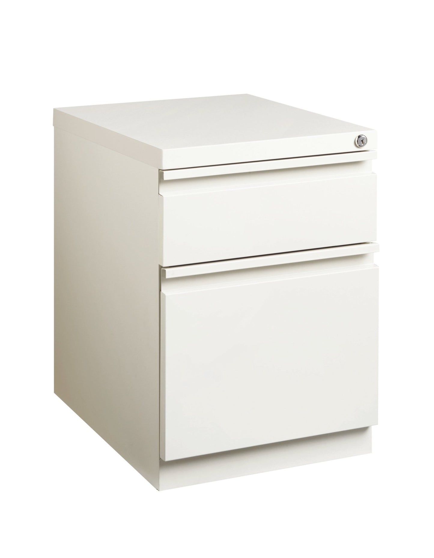 Hirsh 20" Deep Mobile Pedestal File Cabinet 2 Drawer Box-File, Letter Width - SchoolOutlet