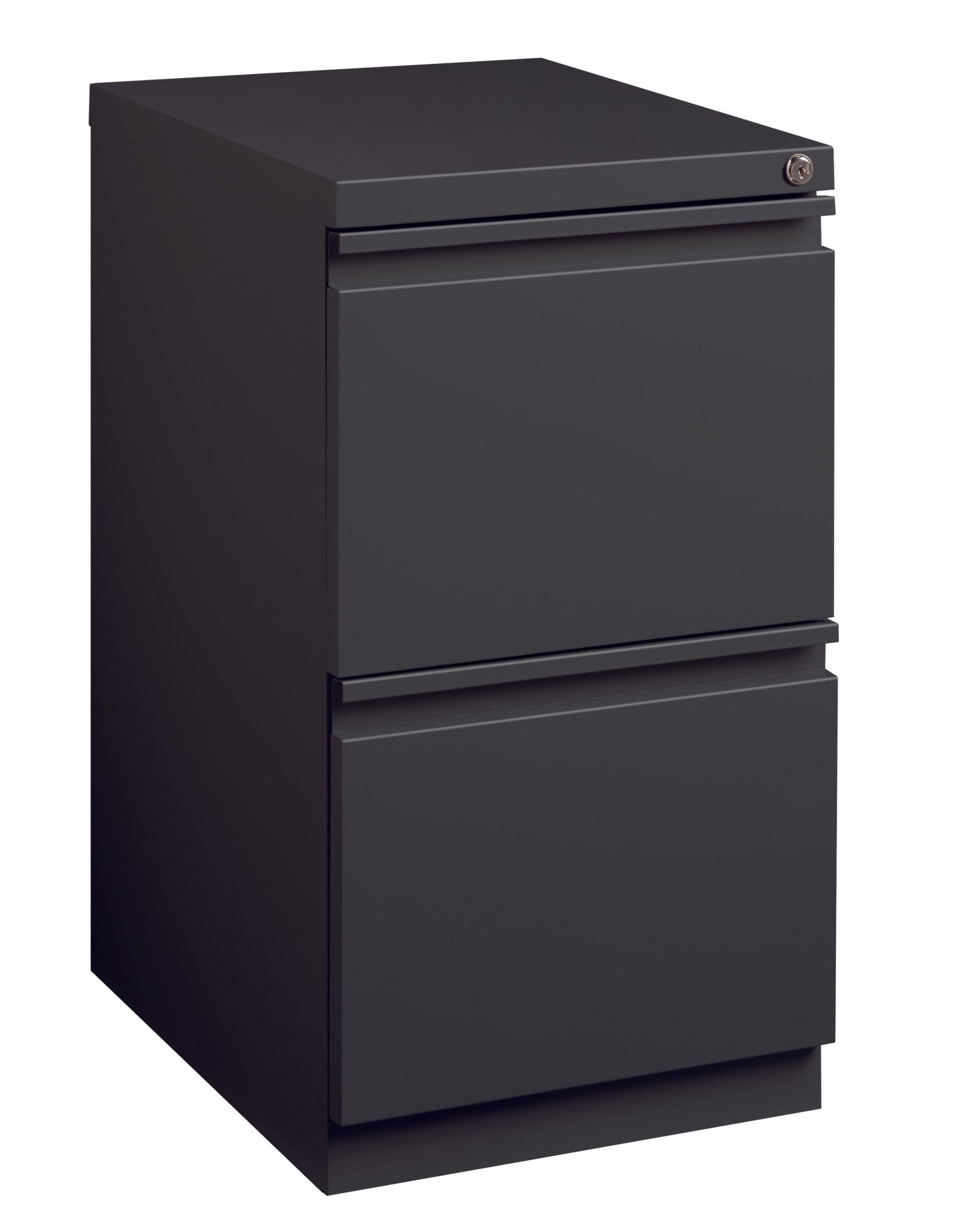 Hirsh 20" Deep Mobile Pedestal File Cabinet 2 Drawer File-File, Letter Width - SchoolOutlet