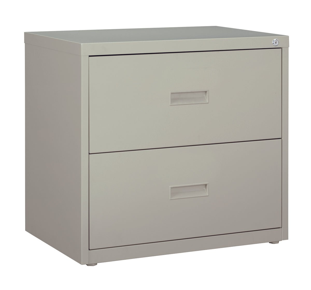 Hirsh 30 Inch Wide 2 Drawer Metal Lateral File Cabinet for Home and Office, Holds Letter, Legal and A4 Hanging Folders - SchoolOutlet