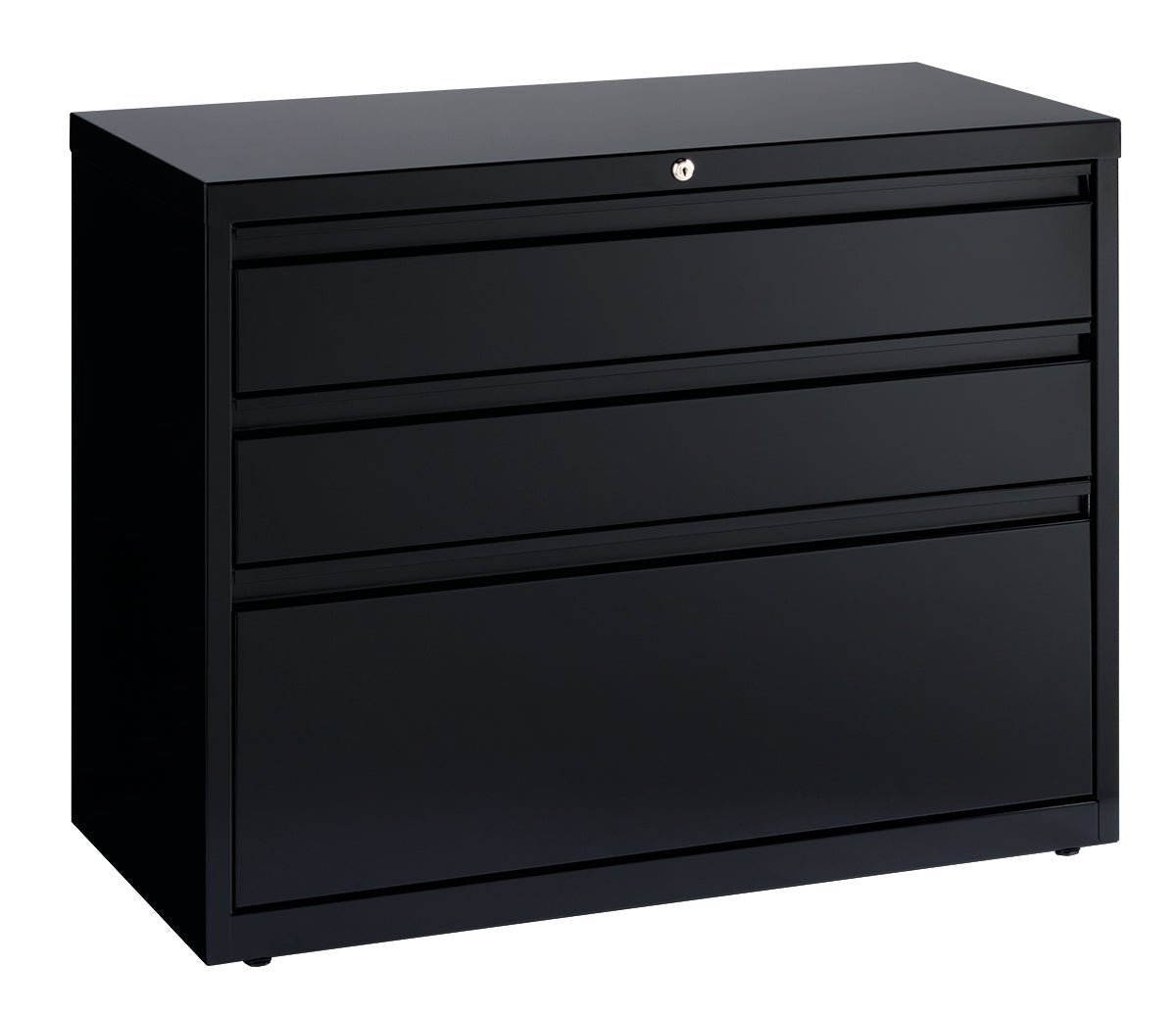 Hirsh 36 inch Wide 3 Drawer Box-Box-File Metal Lateral File Cabinet for Home and Office, Holds Letter, Legal and A4 Hanging Folders - SchoolOutlet