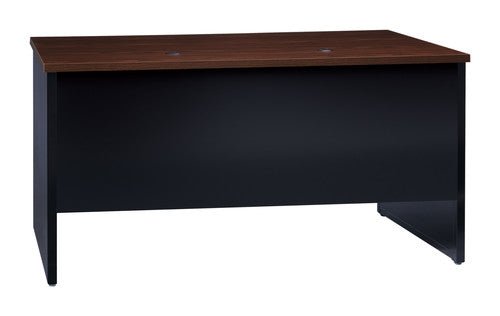 Hirsh Executive Office Modular Double Pedestal File Office Desk, 30" D x 60" W - SchoolOutlet