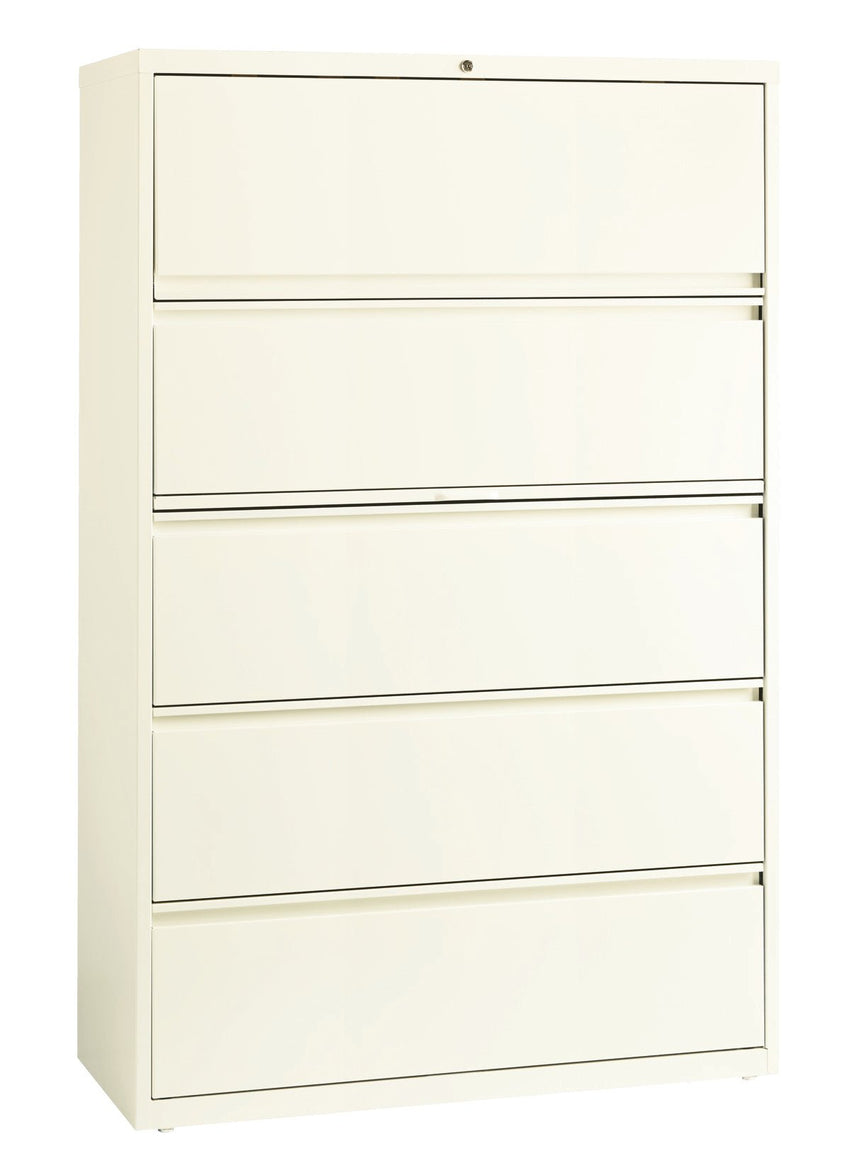 Hirsh 42 inch Wide Metal Lateral File Cabinet for Home and Office, Holds Letter, Legal and A4 Hanging Folders - SchoolOutlet