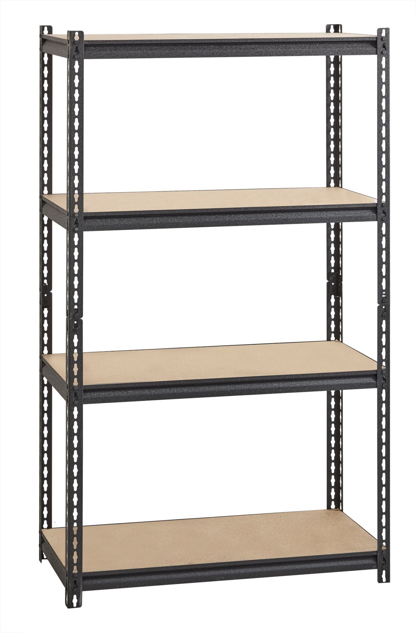 Iron Horse 2300 Riveted Steel Shelving 4-Shelf Unit, 18"D x 36"W x 60"H - SchoolOutlet