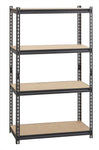 Iron Horse 2300 Riveted Steel Shelving 4-Shelf Unit, 18