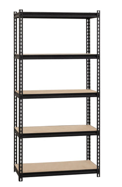 Iron Horse 2300 Riveted Steel Shelving 5-Shelf Unit, 18"D x 36"W x 72"H