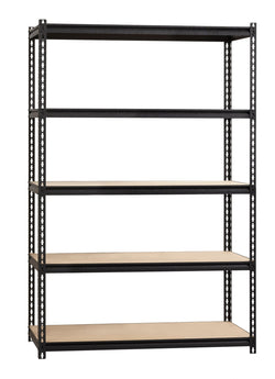 Iron Horse 2300 Riveted Steel Shelving 5-Shelf Unit, 18"D x 48"W x 72"H