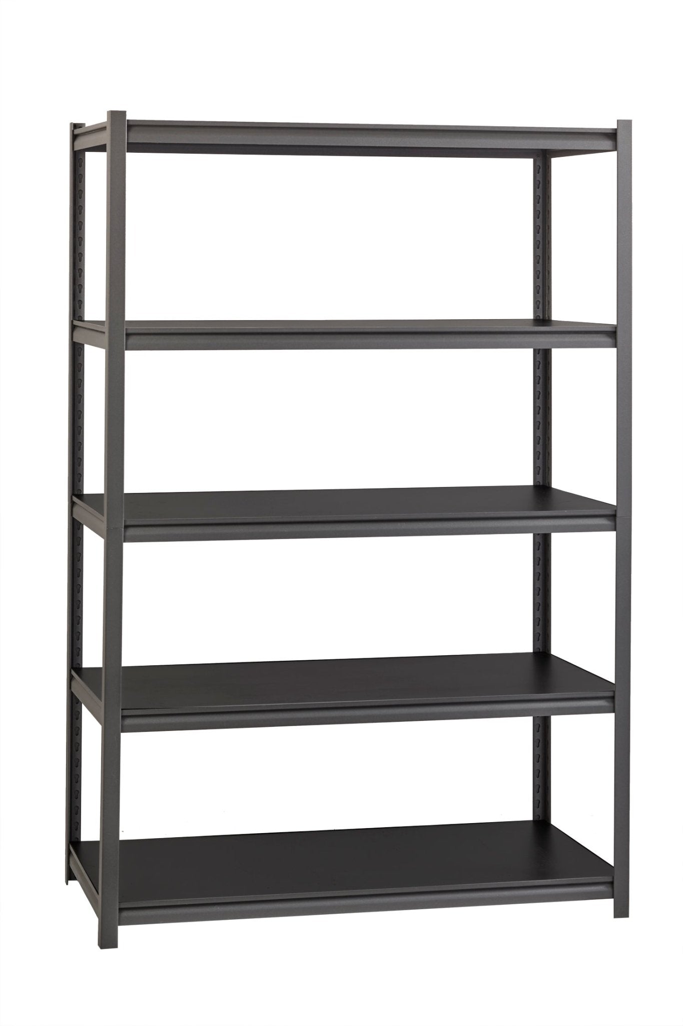 Iron Horse 3200 Riveted Steel Shelving 5-Shelf Unit, 18"D x 48"W x 72"H - SchoolOutlet