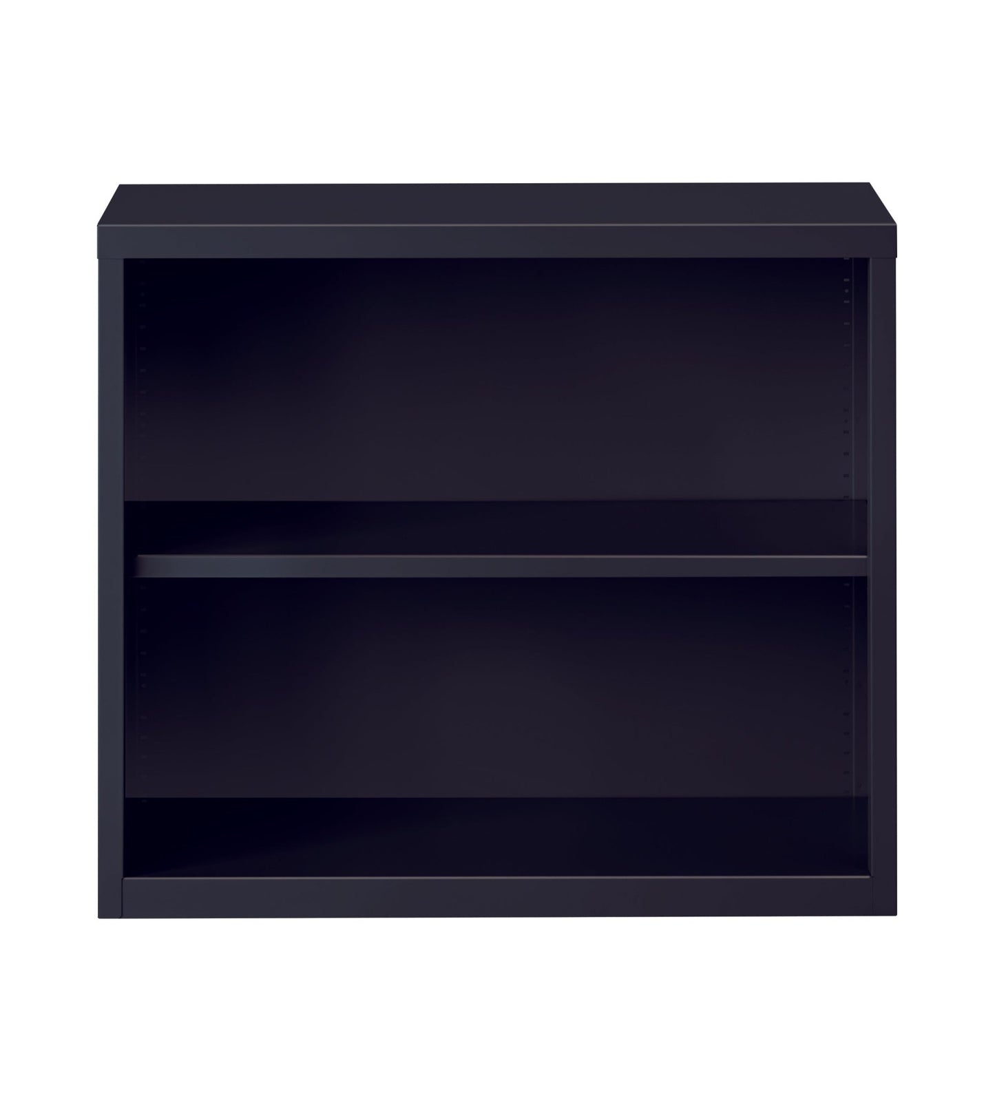 Hirsh 2 Shelf Metal Bookcase, 30in. Height - SchoolOutlet
