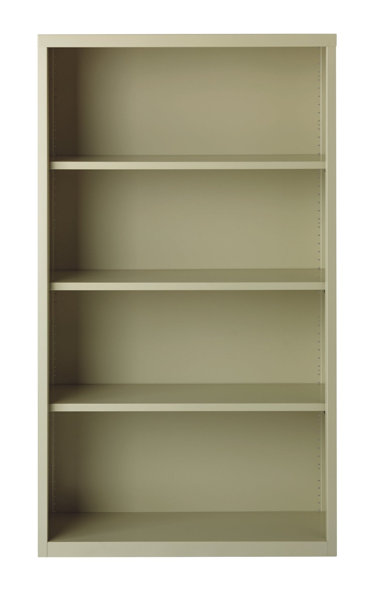 Hirsh 4 Shelf Metal Bookcase, 60in. Height - SchoolOutlet