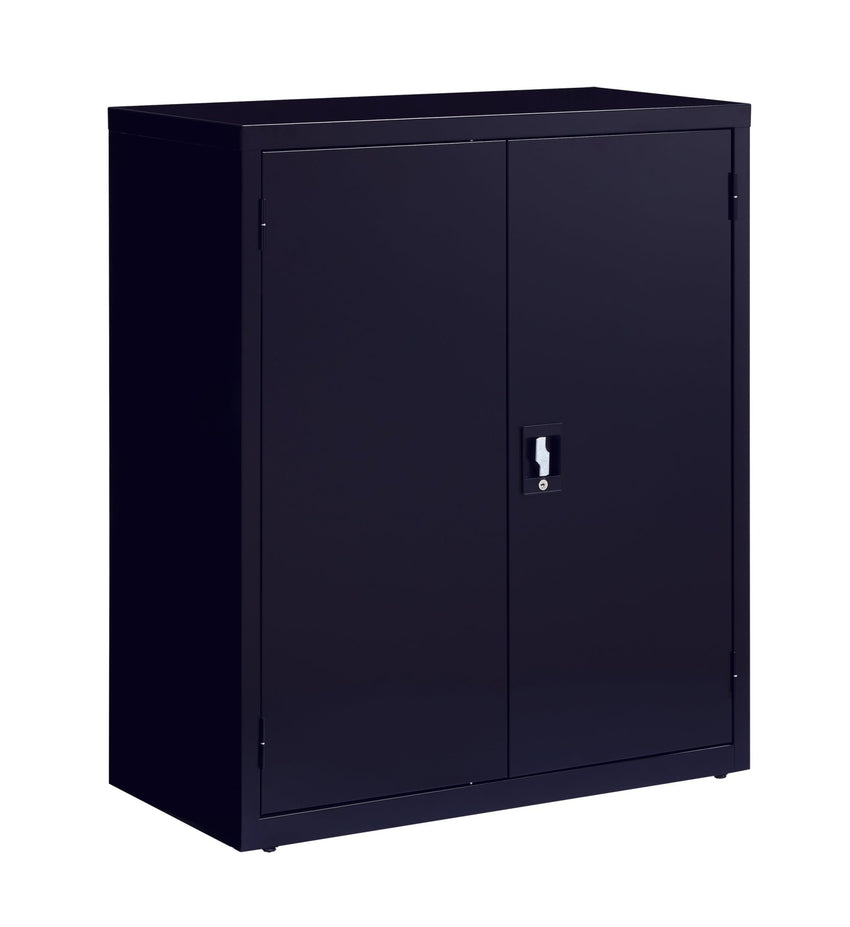 Hirsh Welded Steel Storage Cabinet with 2 Shelves, 18"D x 36"W x 42"H - SchoolOutlet