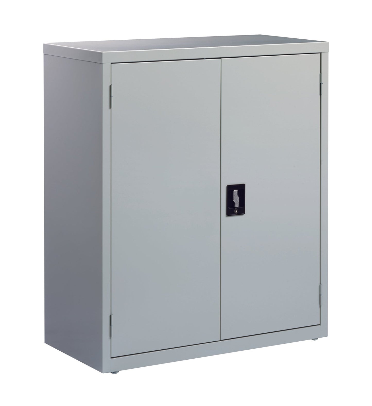 Hirsh Welded Steel Storage Cabinet with 2 Shelves, 18"D x 36"W x 42"H - SchoolOutlet