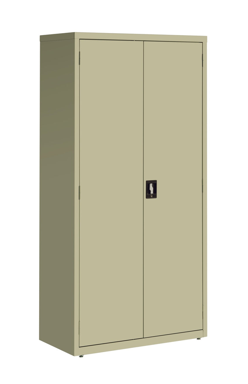 Hirsh Welded Steel Storage Cabinet with 4 Shelves, 18"D x 36"W x 72"H - SchoolOutlet