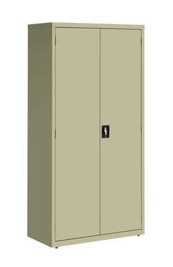 Hirsh Welded Steel Storage Cabinet with 4 Shelves, 18"D x 36"W x 72"H