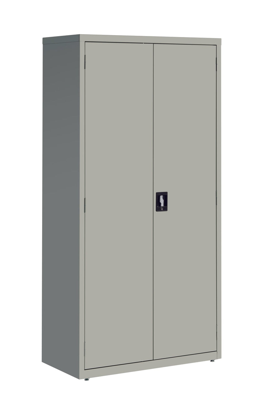 Hirsh Welded Steel Storage Cabinet with 4 Shelves, 18"D x 36"W x 72"H - SchoolOutlet