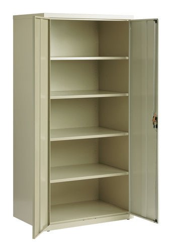 Hirsh Welded Steel Storage Cabinet with 2 Adjustable Shelves, 24"D x 36"W x 72"H - SchoolOutlet