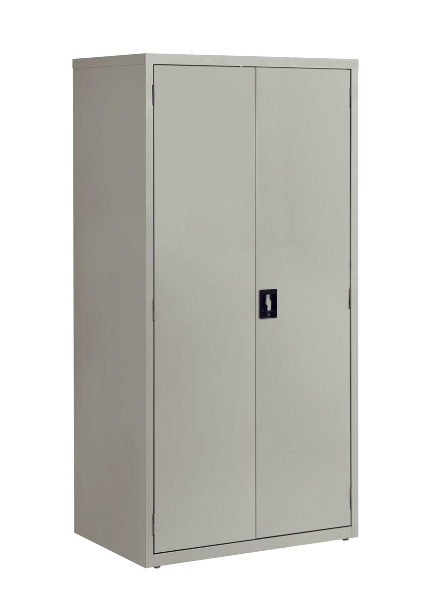 Hirsh Welded Steel Storage Cabinet with 2 Adjustable Shelves, 24"D x 36"W x 72"H - SchoolOutlet