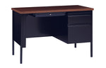 Hirsh Right Hand Single Pedestal File Office Desk for Home, Office, or School, 24
