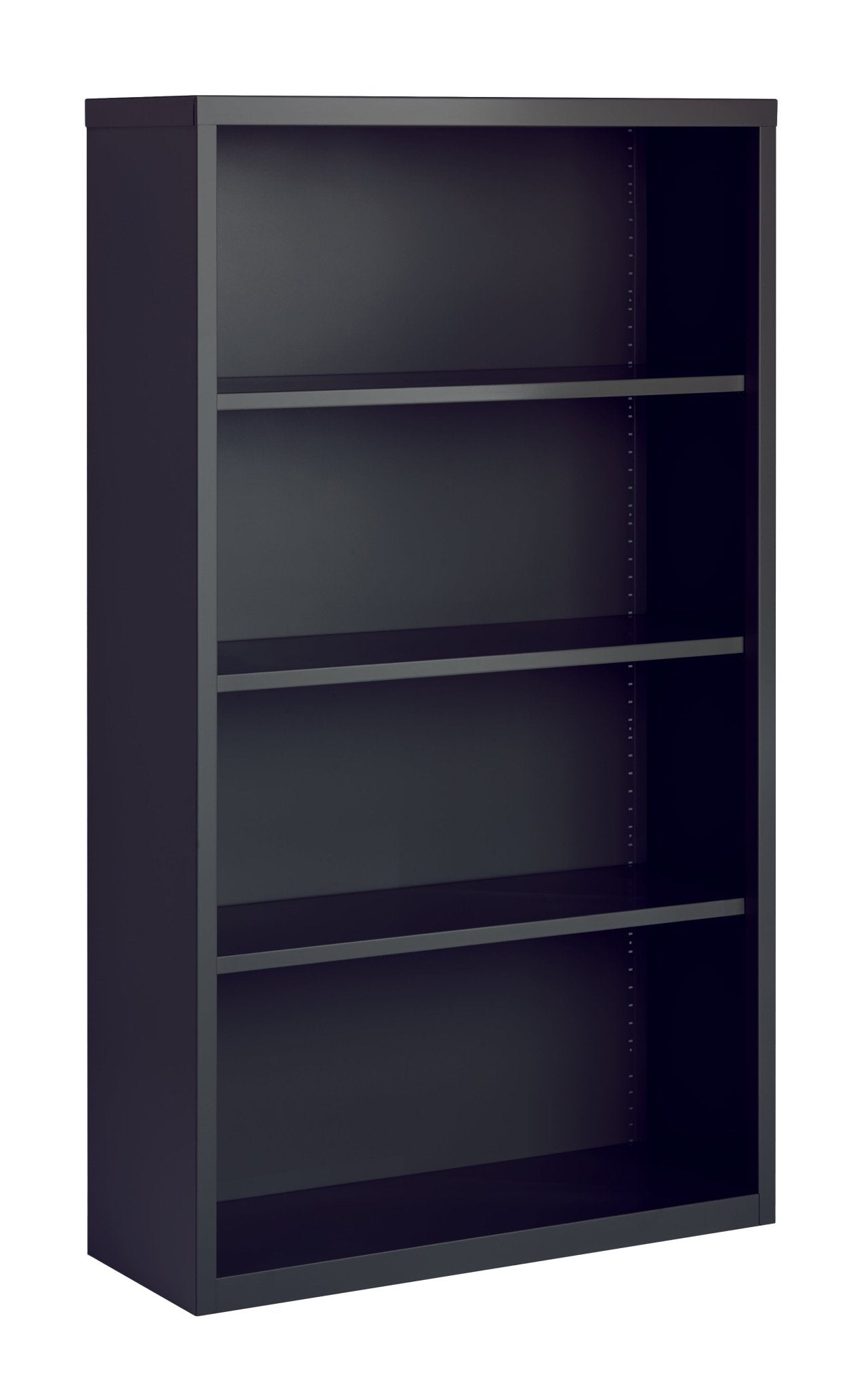 Hirsh 4 Shelf Metal Bookcase, 60in. Height - SchoolOutlet