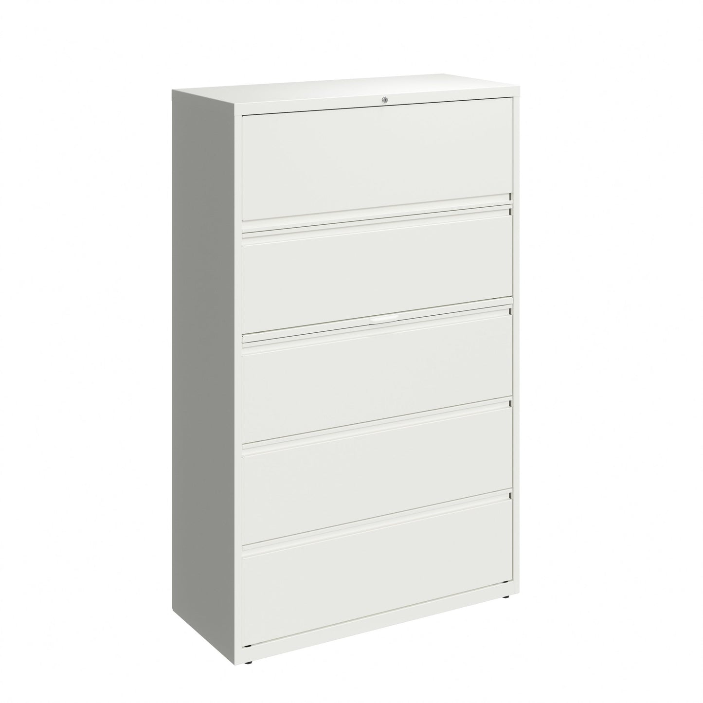 Hirsh 42 inch Wide Metal Lateral File Cabinet for Home and Office, Holds Letter, Legal and A4 Hanging Folders - SchoolOutlet