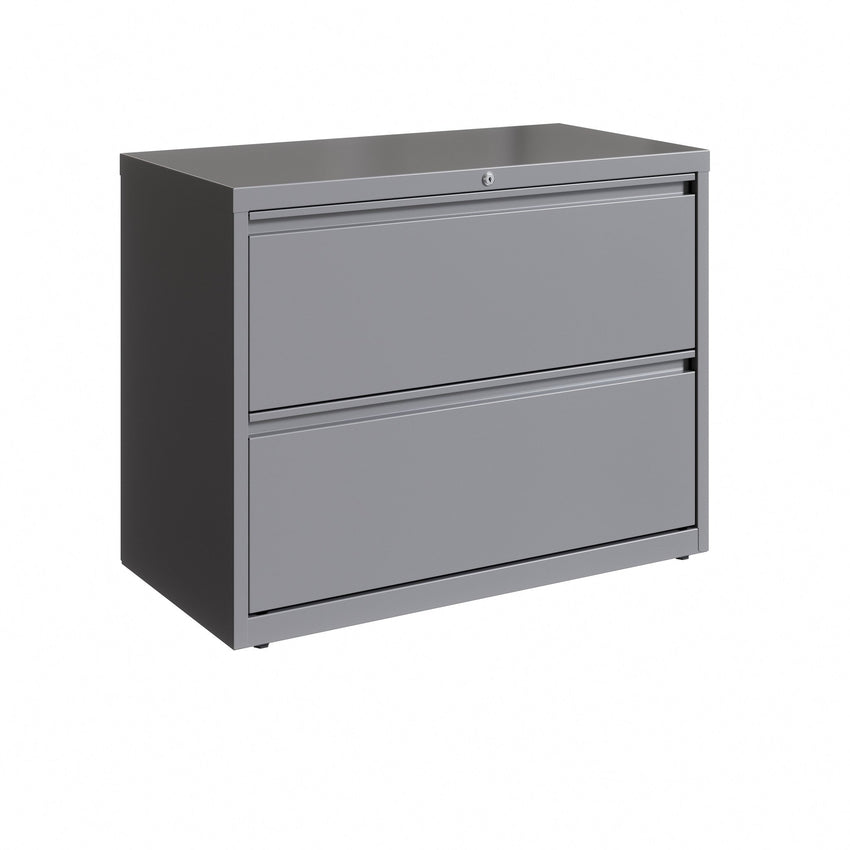 Hirsh 36 Inch Wide Metal Lateral File Cabinet for Home and Office, Holds Letter, Legal and A4 Hanging Folders - SchoolOutlet