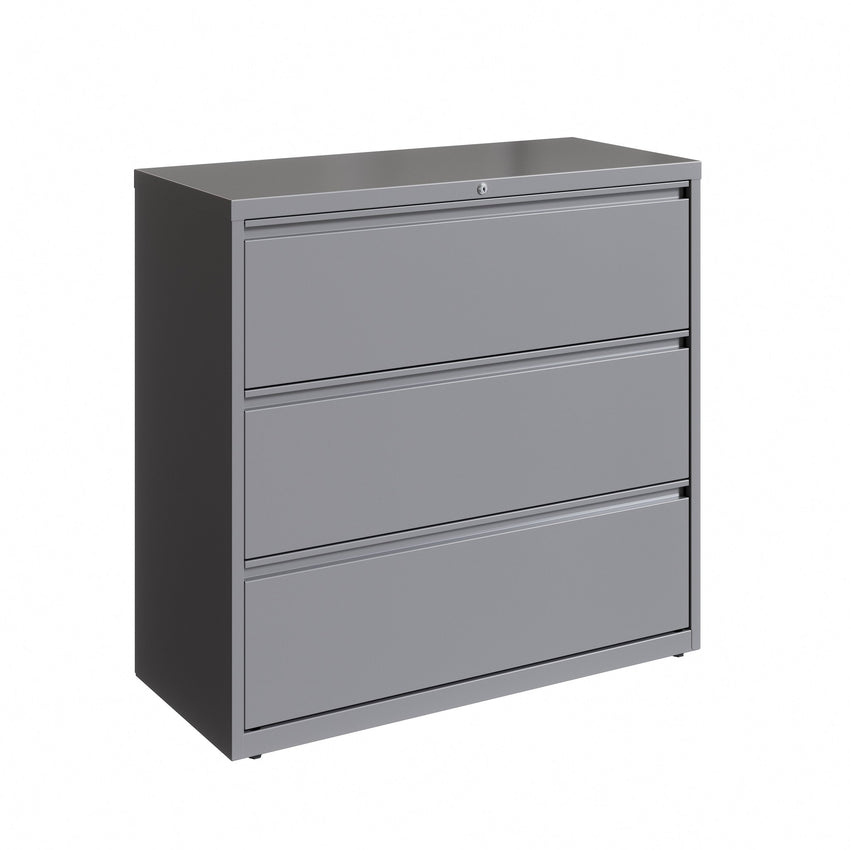 Hirsh 42 inch Wide Metal Lateral File Cabinet for Home and Office, Holds Letter, Legal and A4 Hanging Folders - SchoolOutlet