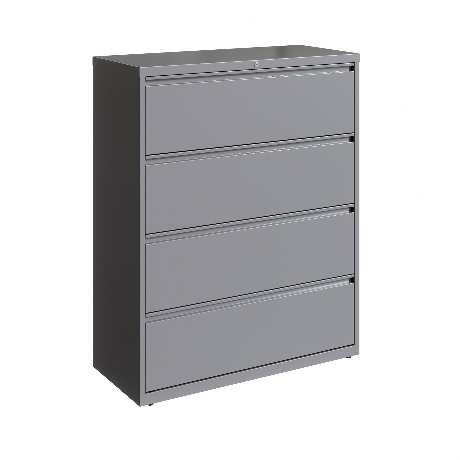 Hirsh 42 inch Wide Metal Lateral File Cabinet for Home and Office, Holds Letter, Legal and A4 Hanging Folders - SchoolOutlet