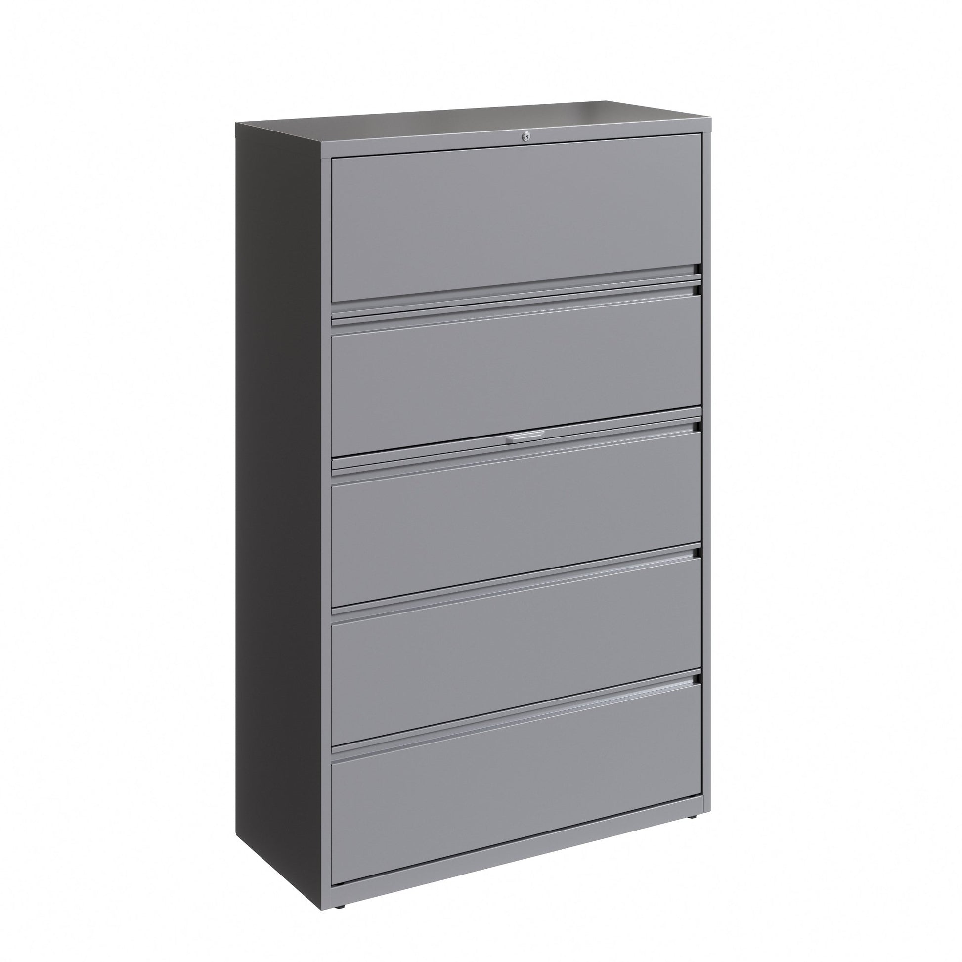 Hirsh 42 inch Wide Metal Lateral File Cabinet for Home and Office, Holds Letter, Legal and A4 Hanging Folders - SchoolOutlet