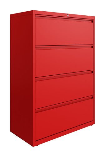 Hirsh 36 Inch Wide Metal Lateral File Cabinet for Home and Office, Holds Letter, Legal and A4 Hanging Folders - SchoolOutlet